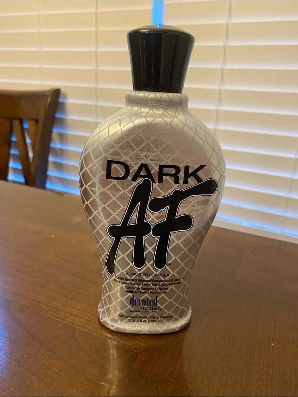Devoted Creations Dark AF Silver Bronzer - Silver NOTE: USED! Half bottle left